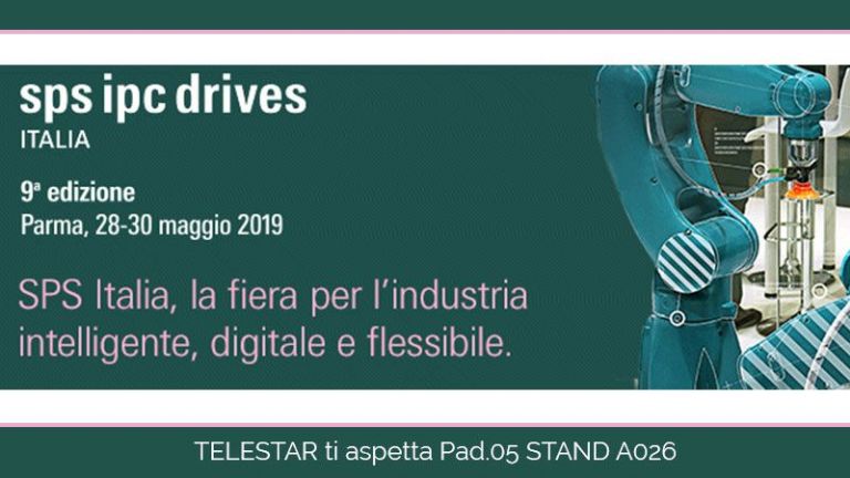 Telestar ha il piacere di invitarti a SPS Italia 2019 - Parma