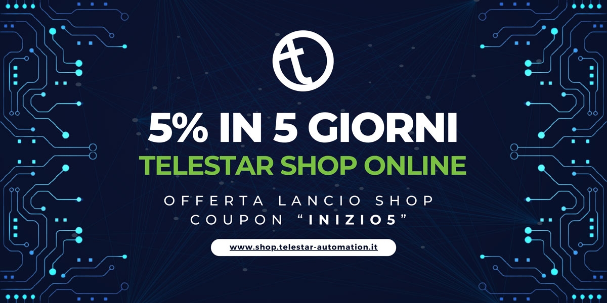 Nuovo Telestar Shop Online: Innovazione e Qualità per l'Automazione Industriale
