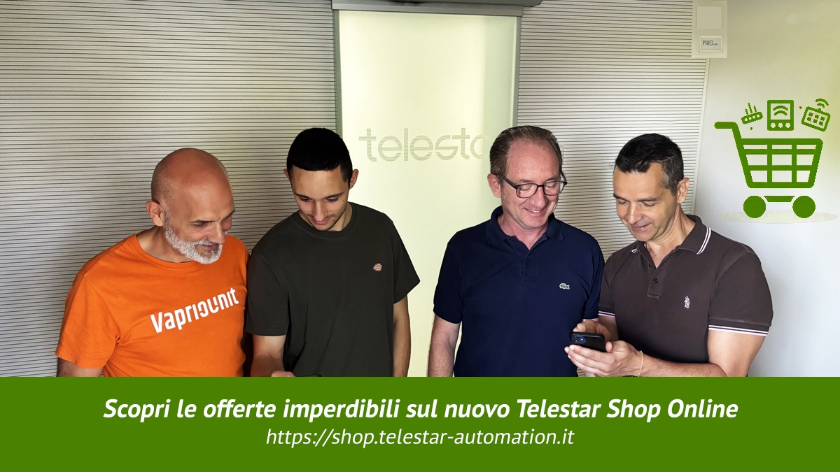 Nuovo Telestar Shop Online: Innovazione e Qualità per l'Automazione Industriale