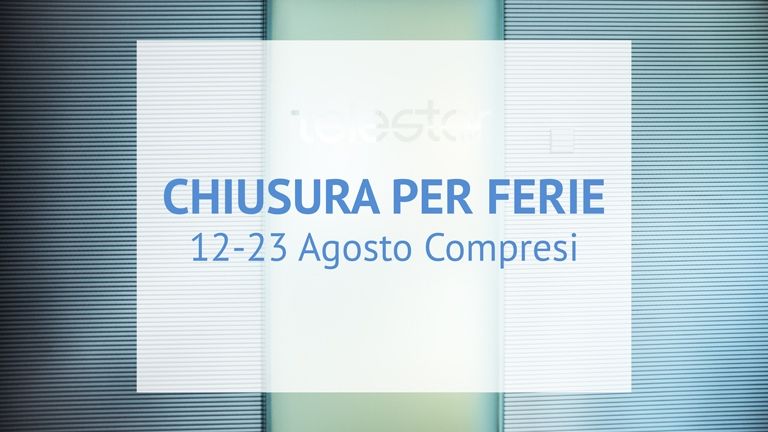 Chiusura per Ferie Estive 2024 <br>Telestar Automation