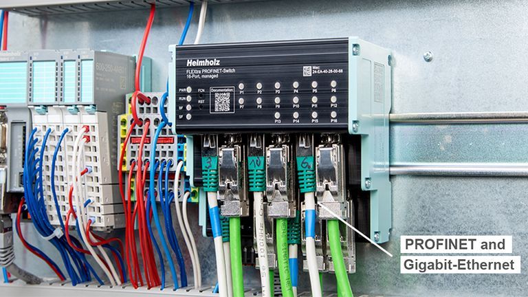 FLEXtra, il nuovo switch PROFINET 16-Porte, managed, 10/100/1000Mbps<br>Sfrutta tutto il potenziale delle tue macchine