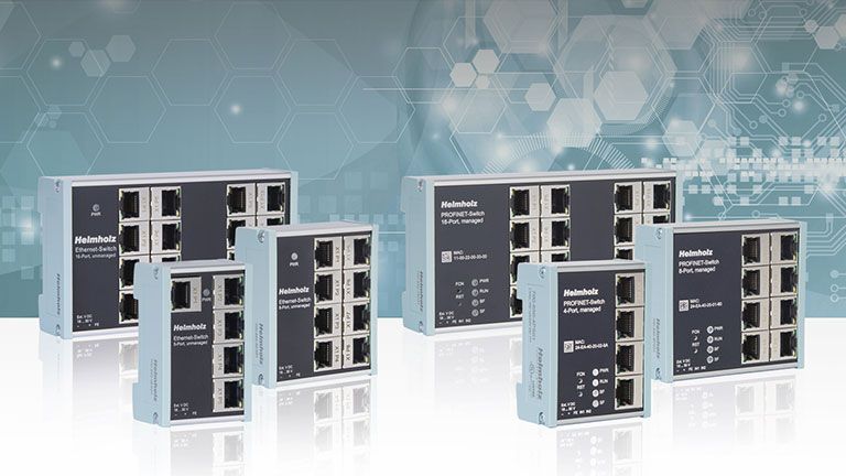 Switch ETHERNET e PROFINET per le reti industriali