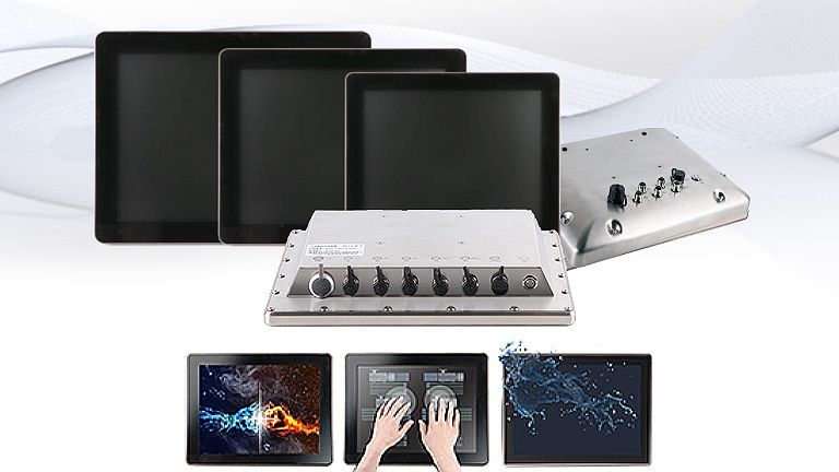 Nuovi Panel PC e Monitor IP69K in Acciaio INOX: alta resistenza agli ambienti più difficili